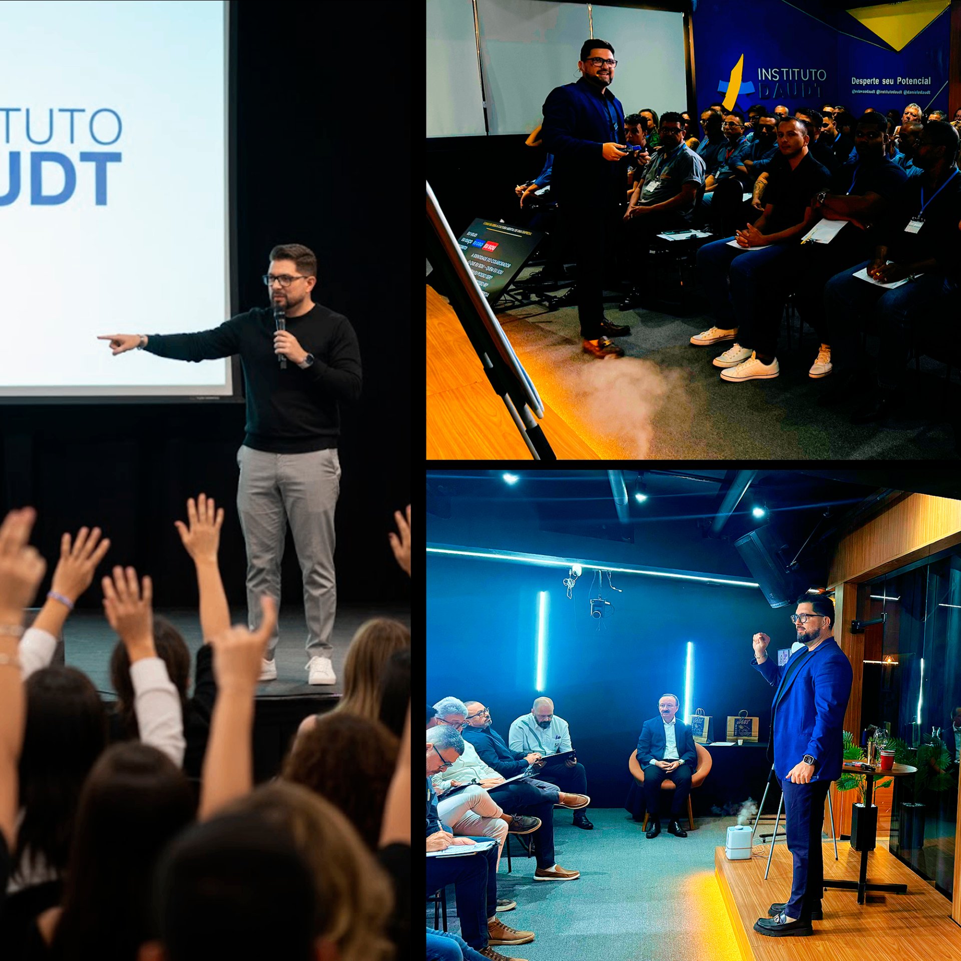 Estevão Daudt em palestras e treinamentos